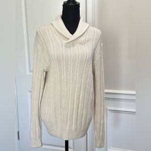 Chaps Knit Cable Cowl Neck Sweater – Size S
